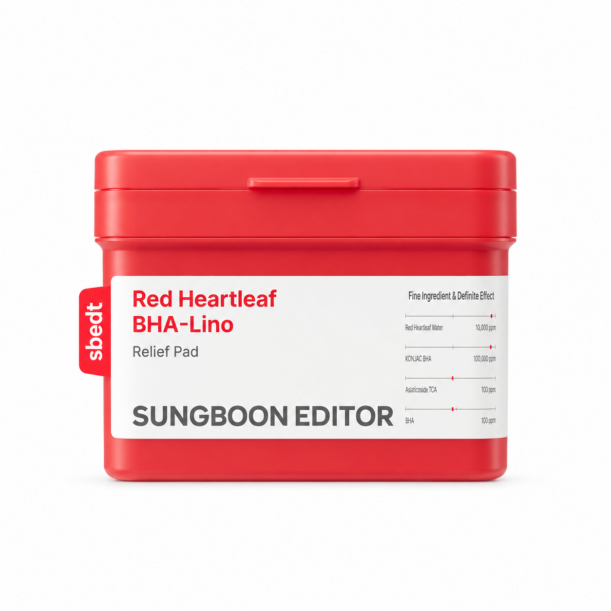 _Sungboon Editor_ Red Heartleaf BHA_Lino Relief Pad